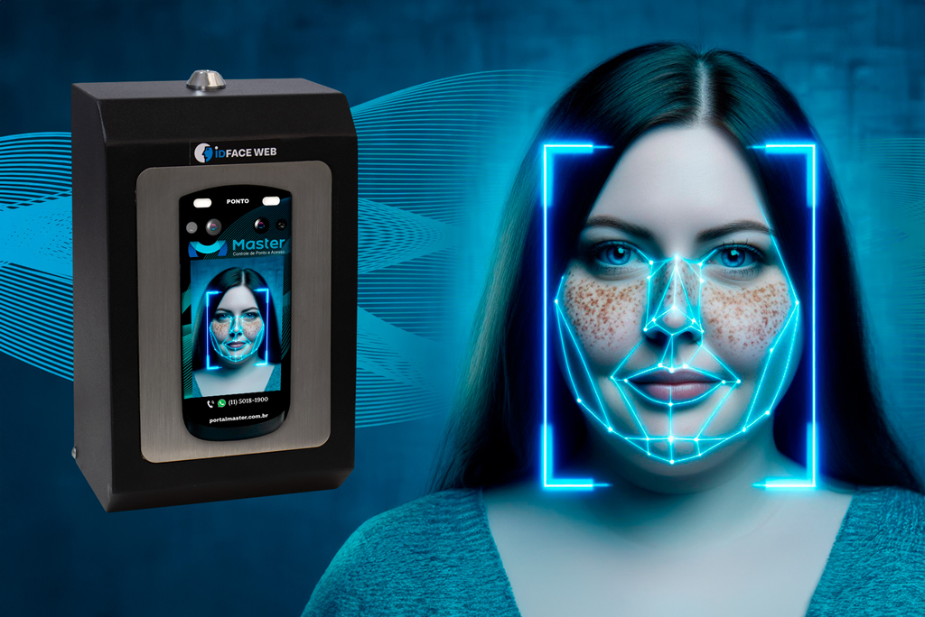 relógio de ponto facial