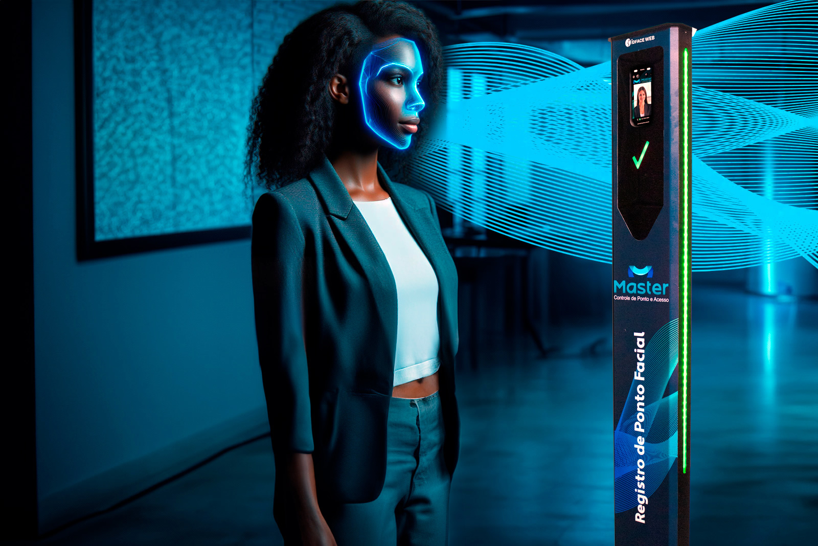 Registrador de Biometria Facial