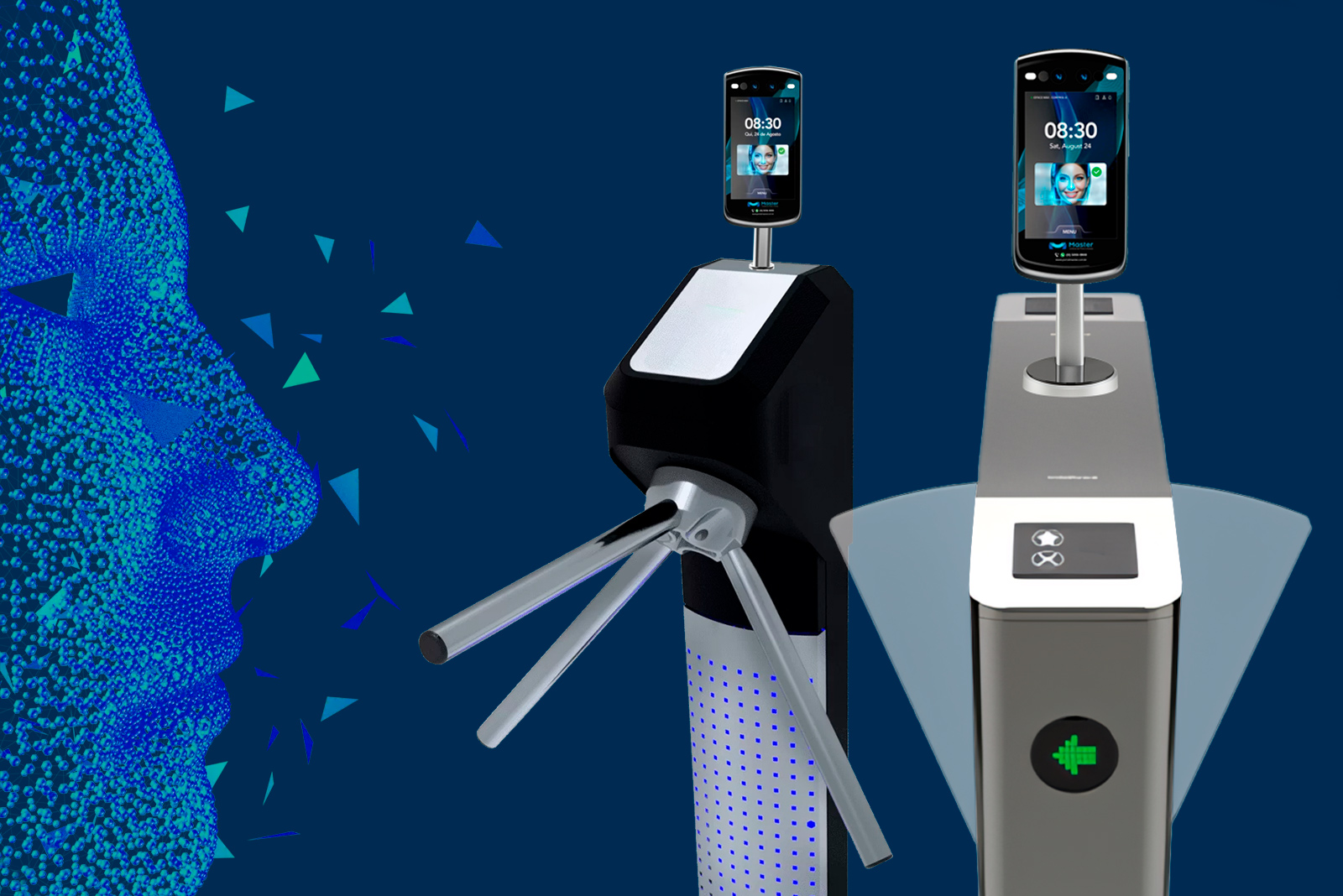 Manutenção de catracas de acesso