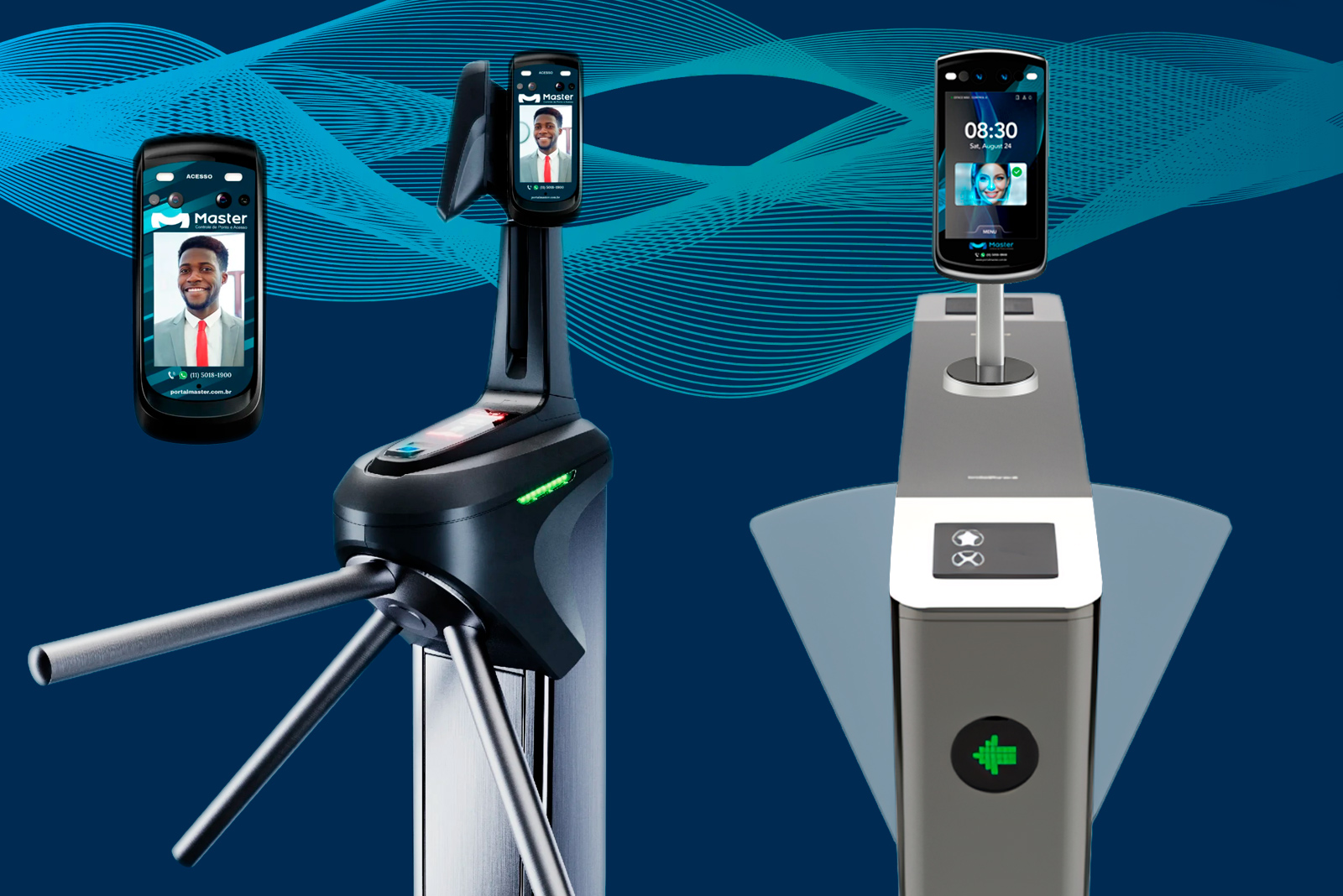 Manutenção de catracas de acesso