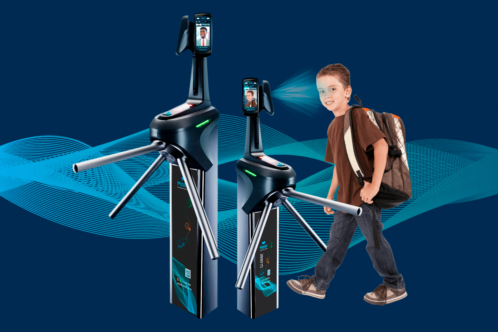 Manutenção de catracas de acesso