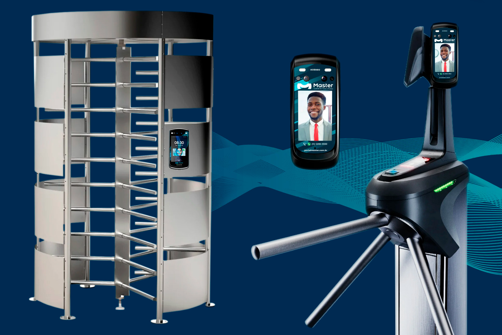 Manutenção de catracas de acesso