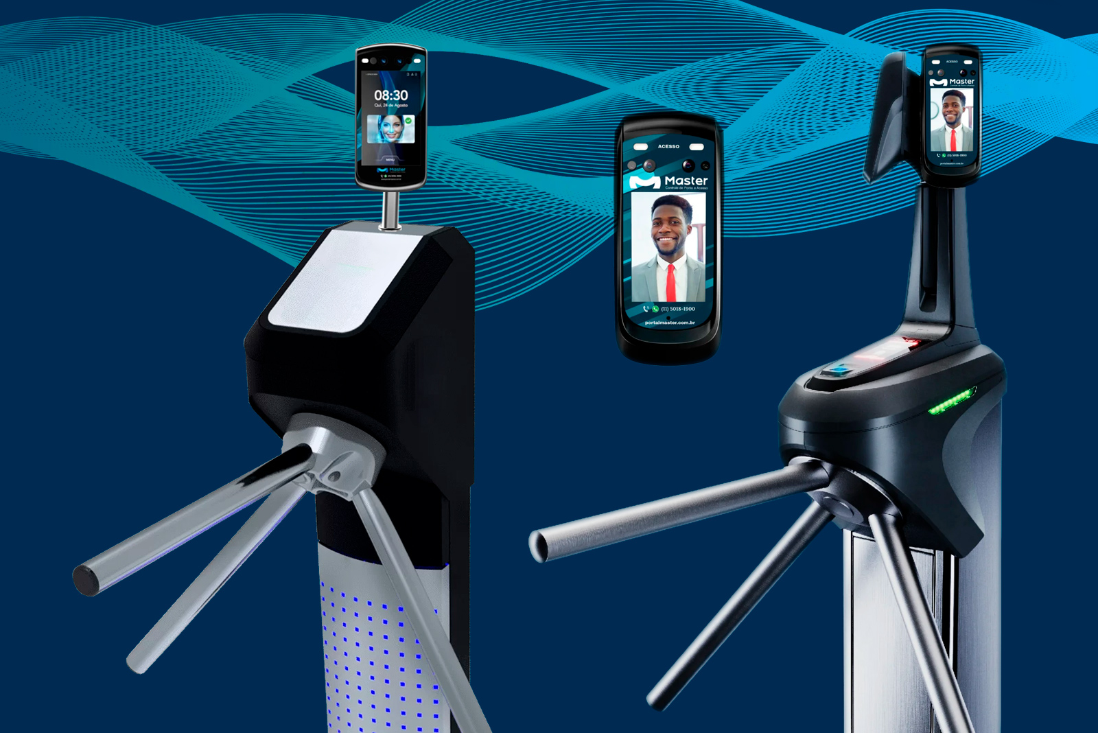 Manutenção de catracas de acesso